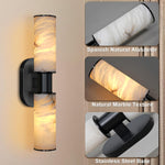 22.2" Alabaster Wall Sconce by Dalmivik, product or room detail view