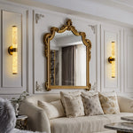 Anello Modern Linear Alabaster Sconce by Dalmivik, product or room detail view