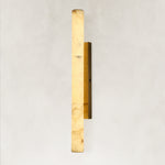 Resin Column Wall Sconce, 36 in - Gold complete fixture