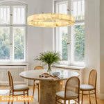 Modern Alabaster Chandelier by Dalmivik, product or room detail view