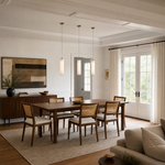 Linea Alabaster Kitchen Island Pendant Light by Dalmivik, product or room detail view