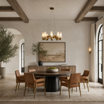 Livia Modern Alabaster Hanging Light Fixtures by Dalmivik, product or room detail view