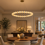 Orbita Foyer Modern Chandelier by Dalmivik, product or room detail view