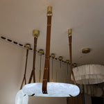 Pendant Light A Alabaster Ring Ceiling Lamp by Dalmivik, product or room detail view