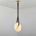 Pendant Light A Alabaster Ring Ceiling Lamp by Dalmivik, product or room detail view
