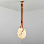 Pendant Light A Alabaster Ring Ceiling Lamp by Dalmivik, product or room detail view