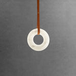 Pendant Light A Alabaster Ring Ceiling Lamp by Dalmivik, product or room detail view