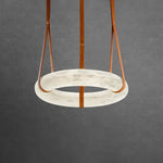 Pendant Light A Alabaster Ring Ceiling Lamp by Dalmivik, product or room detail view