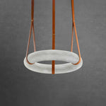 Pendant Light A Alabaster Ring Ceiling Lamp by Dalmivik, product or room detail view