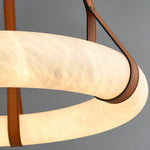 Pendant Light A Alabaster Ring Ceiling Lamp by Dalmivik, product or room detail view