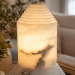 Pearl Modern Bedroom Table Lamp by Dalmivik, product or room detail view