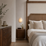 Sfera Alabaster Modern Wall Lamp Light by Dalmivik, product or room detail view