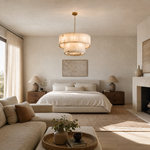 Tamburo Tier Drum Chandelier by Dalmivik, product or room detail view