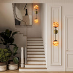 Alabaster Double Spherical Wall Lamp by Dalmivik, product or room detail view