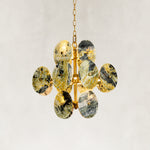 Cascading Marble Disc Chandelier 22.8