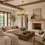 Classic Candle Ring Chandelier in 31.5 in / 80 cm - interior setting