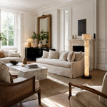 Colonna Ribbed Column Floor Lamp by Dalmivik, product or room detail view