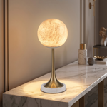 Alabaster Orb Table by Dalmivik, product or room detail view