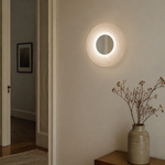 Swirl Disc Wall Alabaster by Dalmivik, product or room detail view