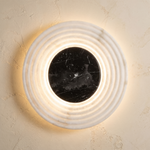 Swirl Disc Wall Alabaster by Dalmivik, product or room detail view