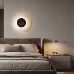Swirl Disc Wall Alabaster by Dalmivik, product or room detail view