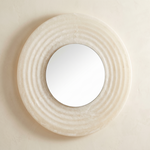 Swirl Disc Wall Alabaster by Dalmivik, product or room detail view