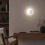 Swirl Disc Wall Alabaster by Dalmivik, product or room detail view