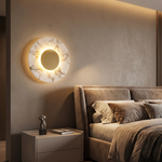 Swirl Disc Wall Alabaster by Dalmivik, product or room detail view