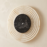 Swirl Disc Wall Alabaster by Dalmivik, product or room detail view