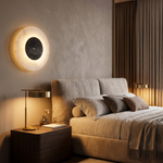 Swirl Disc Wall Alabaster by Dalmivik, product or room detail view