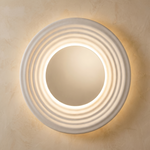 Swirl Disc Wall Alabaster by Dalmivik, product or room detail view