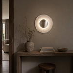 Swirl Disc Wall Alabaster by Dalmivik, product or room detail view