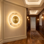 Swirl Disc Wall Alabaster by Dalmivik, product or room detail view