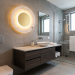 Swirl Disc Wall Alabaster by Dalmivik, product or room detail view