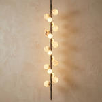 Vertical Orb Cascade Alabaster Pendant Light by Dalmivik, product or room detail view