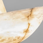 Elegant Alabaster Chandelier with Integrated LED Premium by Dalmivik, product or room detail view