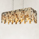 Product detail of Graphic Mosaic Marble Island Chandelier 47.2