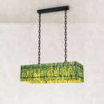 Green Marble Island Pendant shown in full against a neutral background