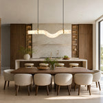 Linea Dining Table Modern Lighting by Dalmivik, product or room detail view