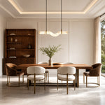 Linea Dining Table Modern Lighting by Dalmivik, product or room detail view