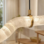 Linea Dining Table Modern Lighting by Dalmivik, product or room detail view