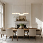 Linea Dining Table Modern Lighting by Dalmivik, product or room detail view