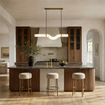 Linea Dining Table Modern Lighting by Dalmivik, product or room detail view