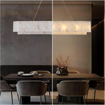 Modern Alabaster Chandelier by Dalmivik, product or room detail view
