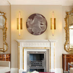 Natural Alabaster Wall Sconces by Dalmivik, product or room detail view