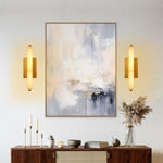 Natural Alabaster Wall Sconces by Dalmivik, product or room detail view