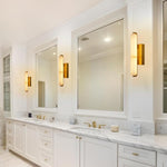 Natural Alabaster Wall Sconces by Dalmivik, product or room detail view