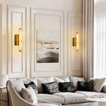 Natural Alabaster Wall Sconces by Dalmivik, product or room detail view