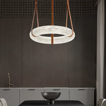 Pendant Light A Alabaster Ring Ceiling Lamp by Dalmivik, product or room detail view