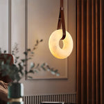 Pendant Light A Alabaster Ring Ceiling Lamp by Dalmivik, product or room detail view